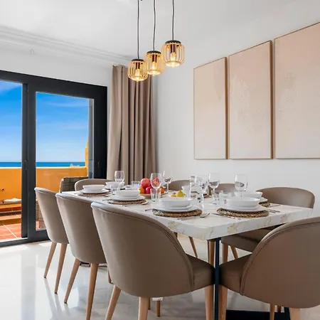 Sky And Sea Duplex Penthouse - Pool, Jacuzzi, Sea Views Apartment Estepona